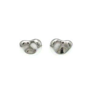 TIFFANY & CO. Platinum Bean Earrings